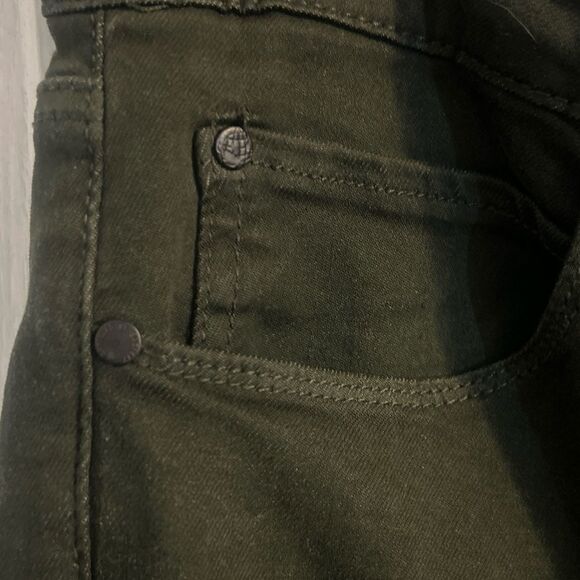 Articles of Society Sarah Skinny Jeans Linden Dark Hunter Green Size 30 - Picture 6 of 11
